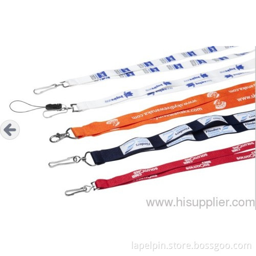Polyester Ribbed Style Lanyards
